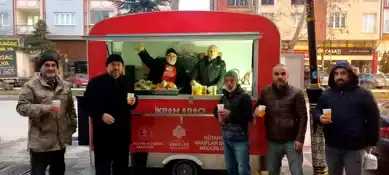 Kütahya'da Sıcak Çorba İkramı: Vatandaşlar Memnun!