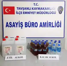 Tavşanlı'da Sahte İçki Baskını!